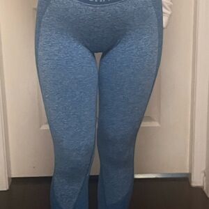 Gym Shark Flex High Waisted Leggings Blue